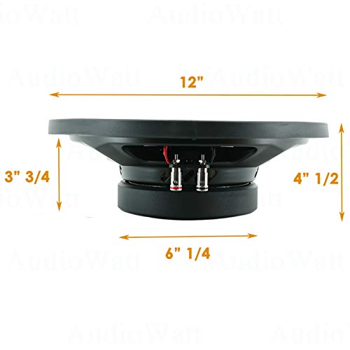 1x SoundXtreme ST-712 12 Inch Sub 800 Watts Max Power Car Audio Shallow-Mount Ultra Slim Truck Competition 12 1x SoundXtreme ST-712 12 Inch Sub 800 Watts Max Power Car Audio Shallow-Mount Ultra Slim Truck Competition 12
